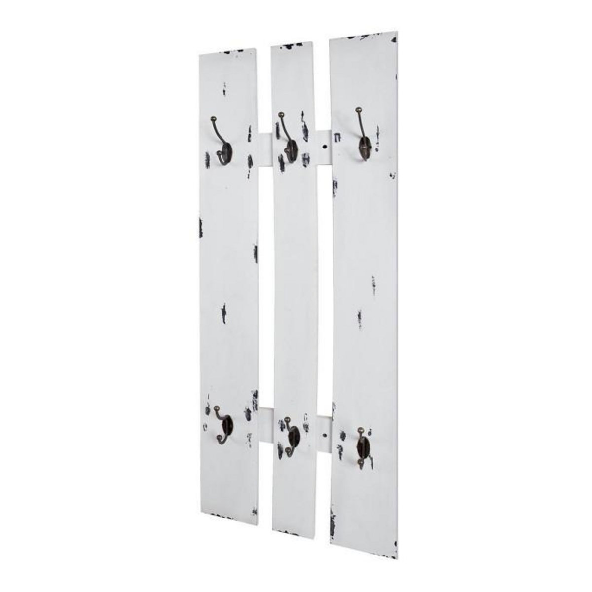 Paris Prix Patère Murale Vintage  6 Crochets  100cm Blanc