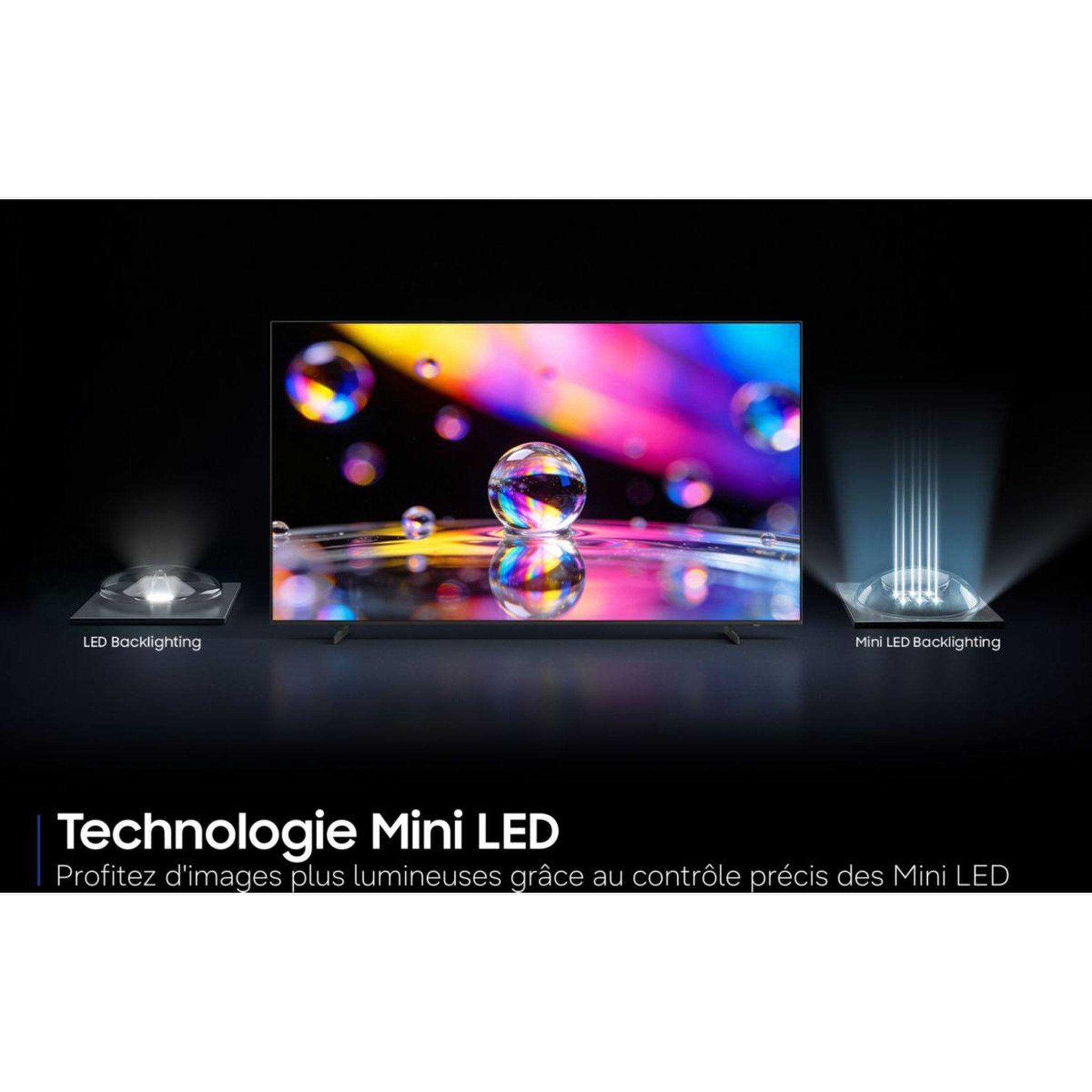 Voir la diapositive 3 : Samsung Tv mini led tu50m72h (2026) 50  (125 cm) 4k - smart tv avec ia
