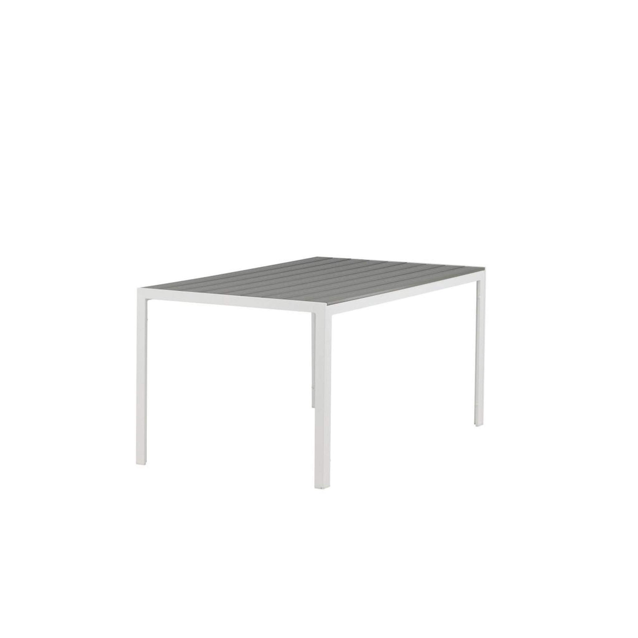 Voir la diapositive 3 : Paris Prix Table de jardin  break  150cm gris