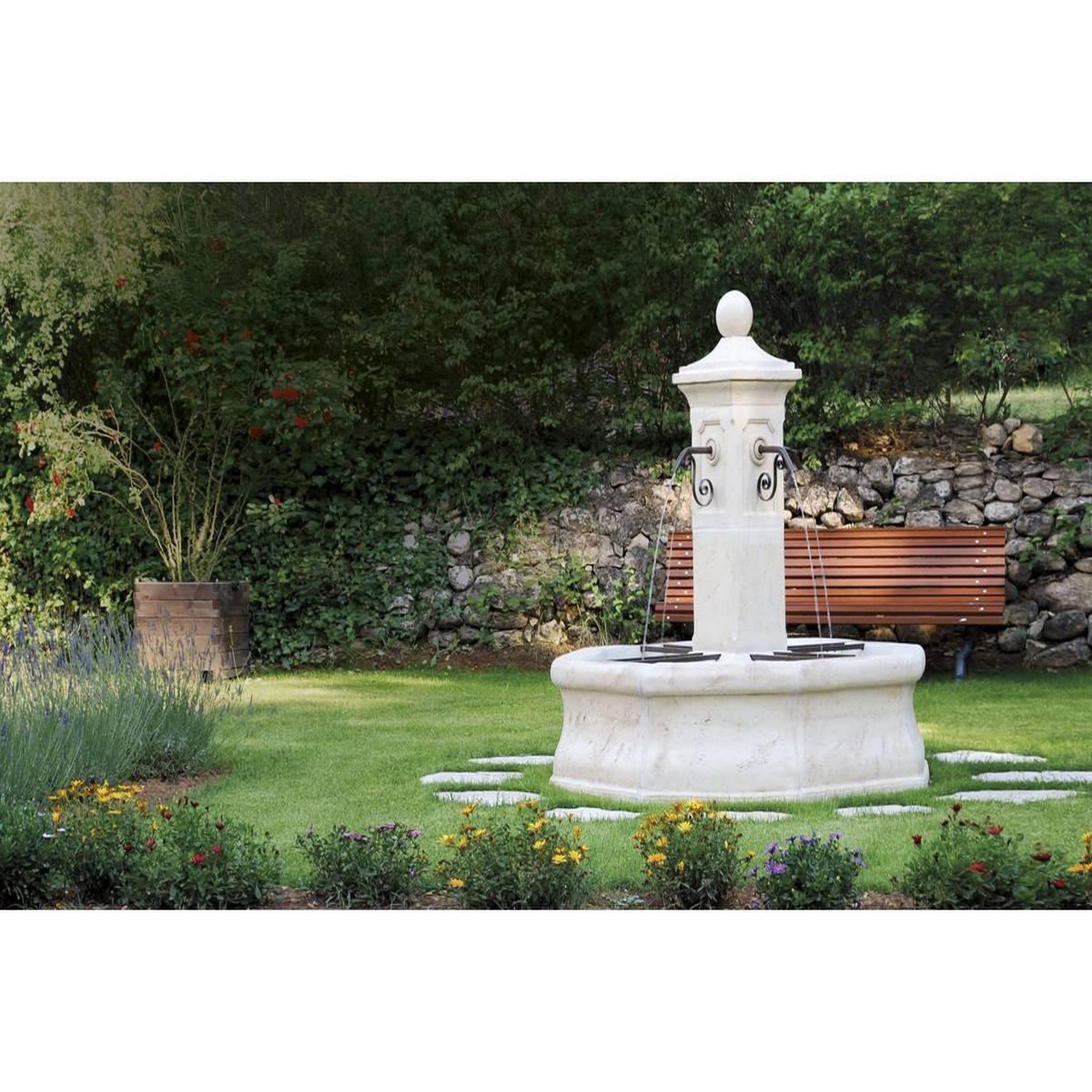 Voir la diapositive 3 : Habitat et Jardin Fontaine  vincennes  - 1.90 x 1.80 m