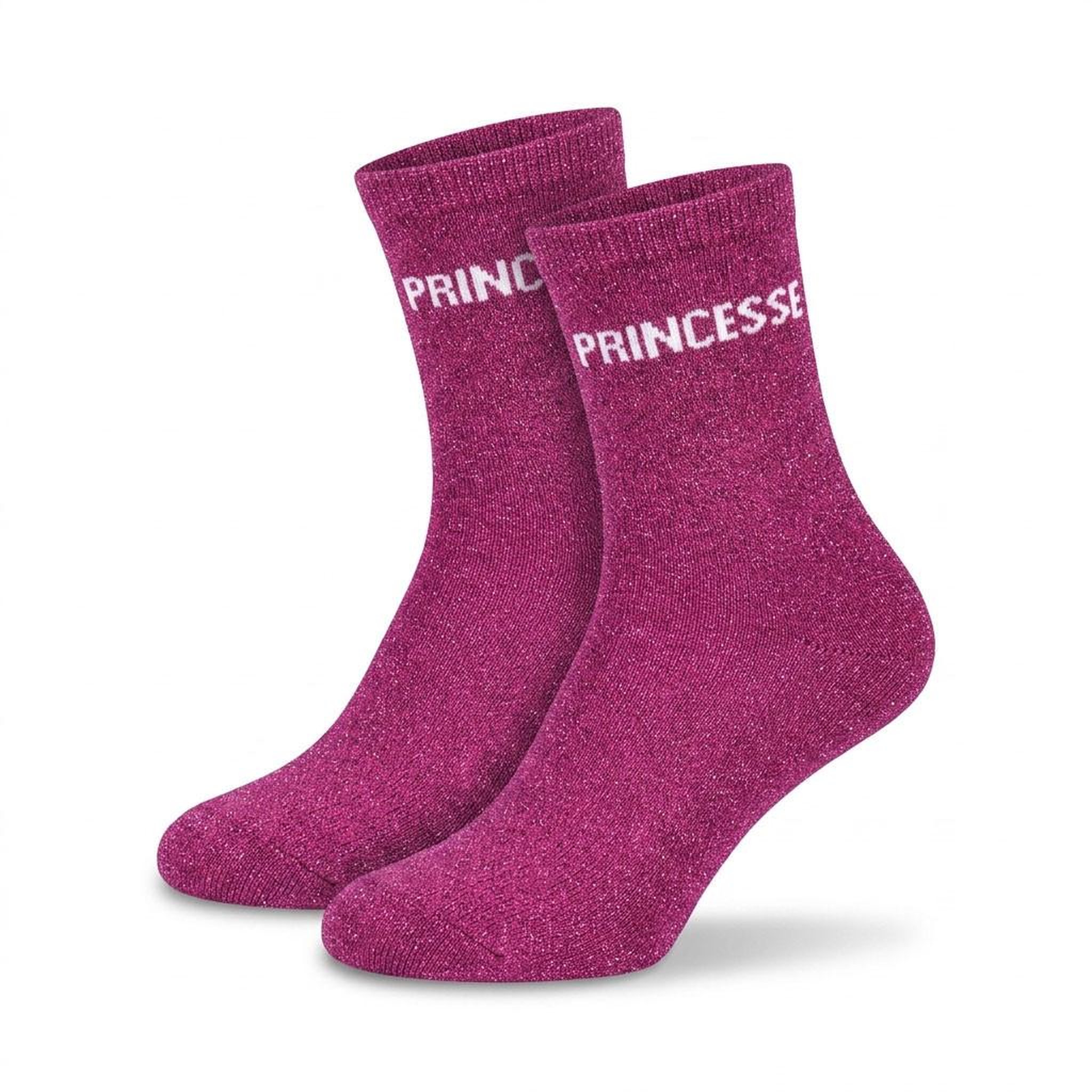Voir la diapositive 3 : OZABI Ozabi chaussettes fille a paillettes message humoristique
