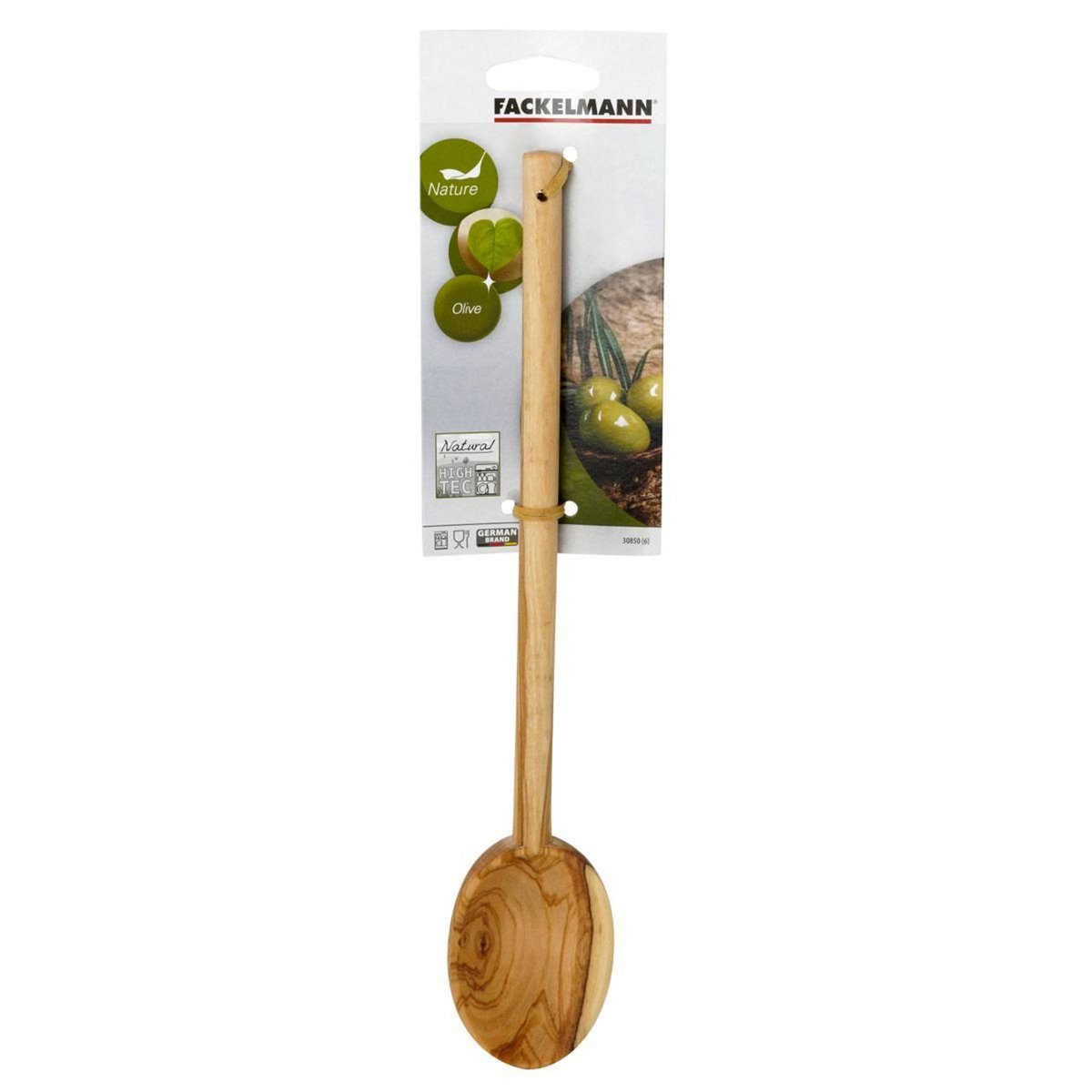 Fackelmann Cuillère de cuisine en bois Fackelmann Edition Bois d'olivier
