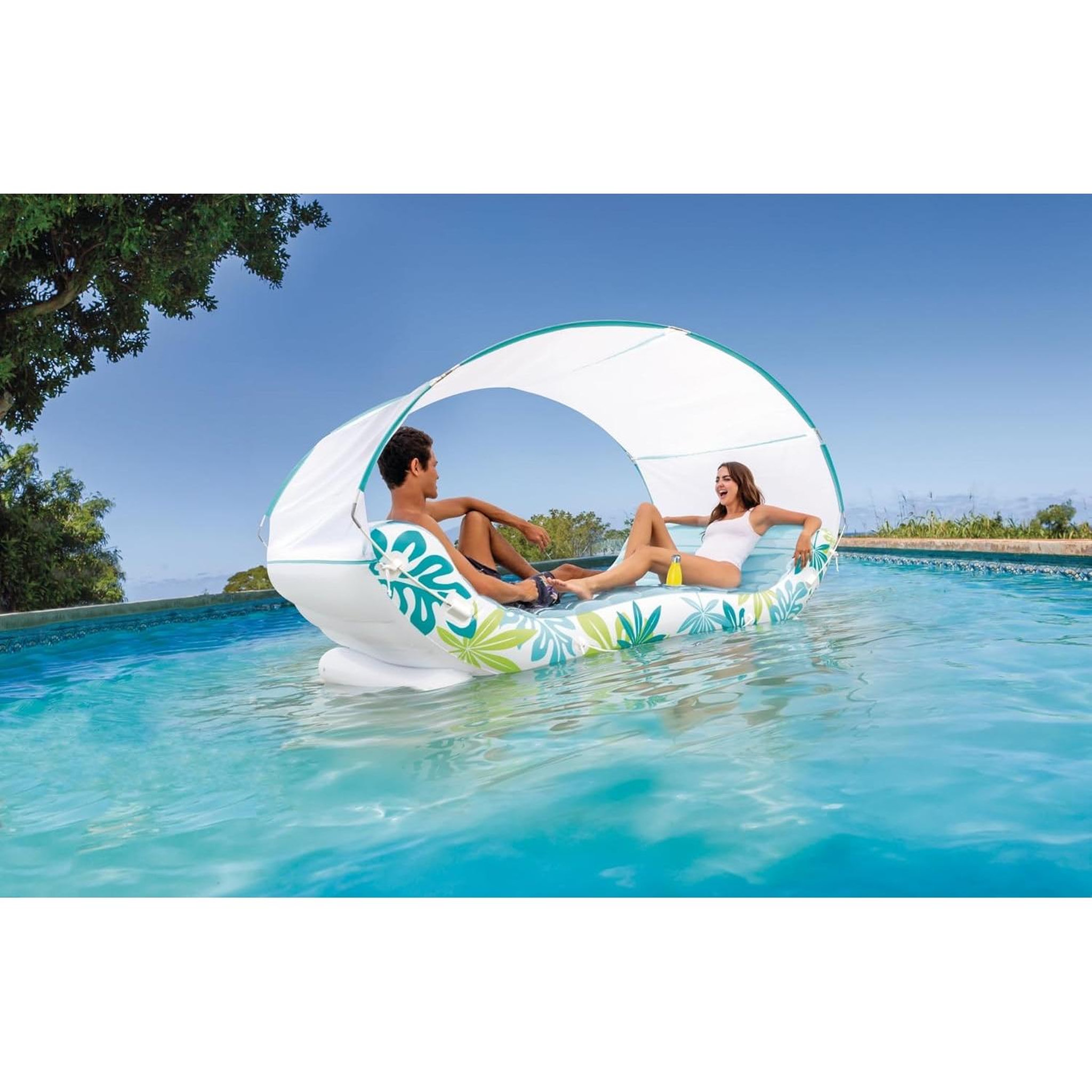 Voir la diapositive 3 : INTEX Tropical Canopy Lounge