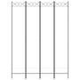 Voir la diapositive 3 : VIDAXL Cloison de separation 4 panneaux Blanc 160x220 cm Tissu