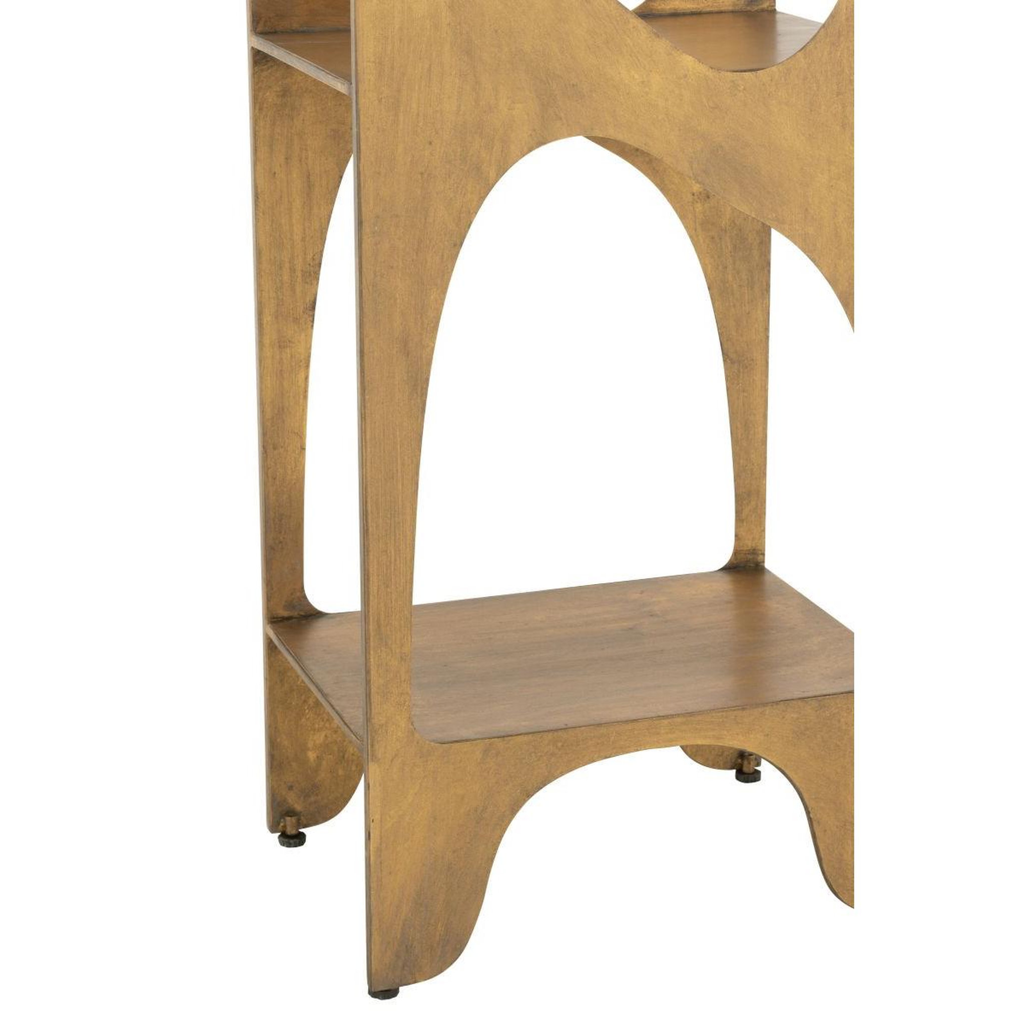 Voir la diapositive 6 : Paris Prix Étagère design en métal  var  200cm doré