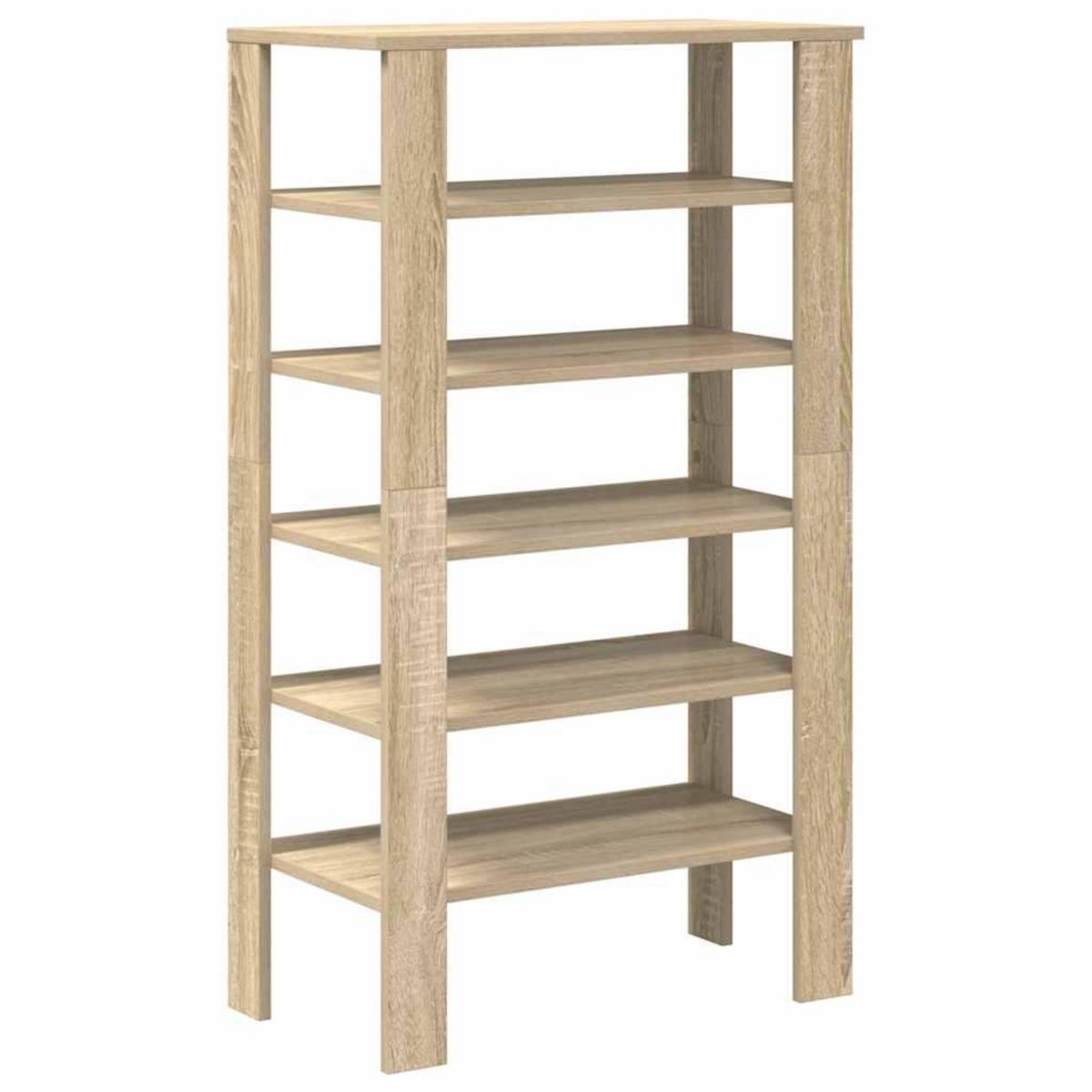 VIDAXL Etagere a chaussures chene sonoma 61x32x105cm bois d'ingenierie