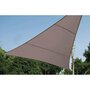 Perel Perel Voile d'ombrage triangulaire 3,6 m Couleur taupe GSS3360TA