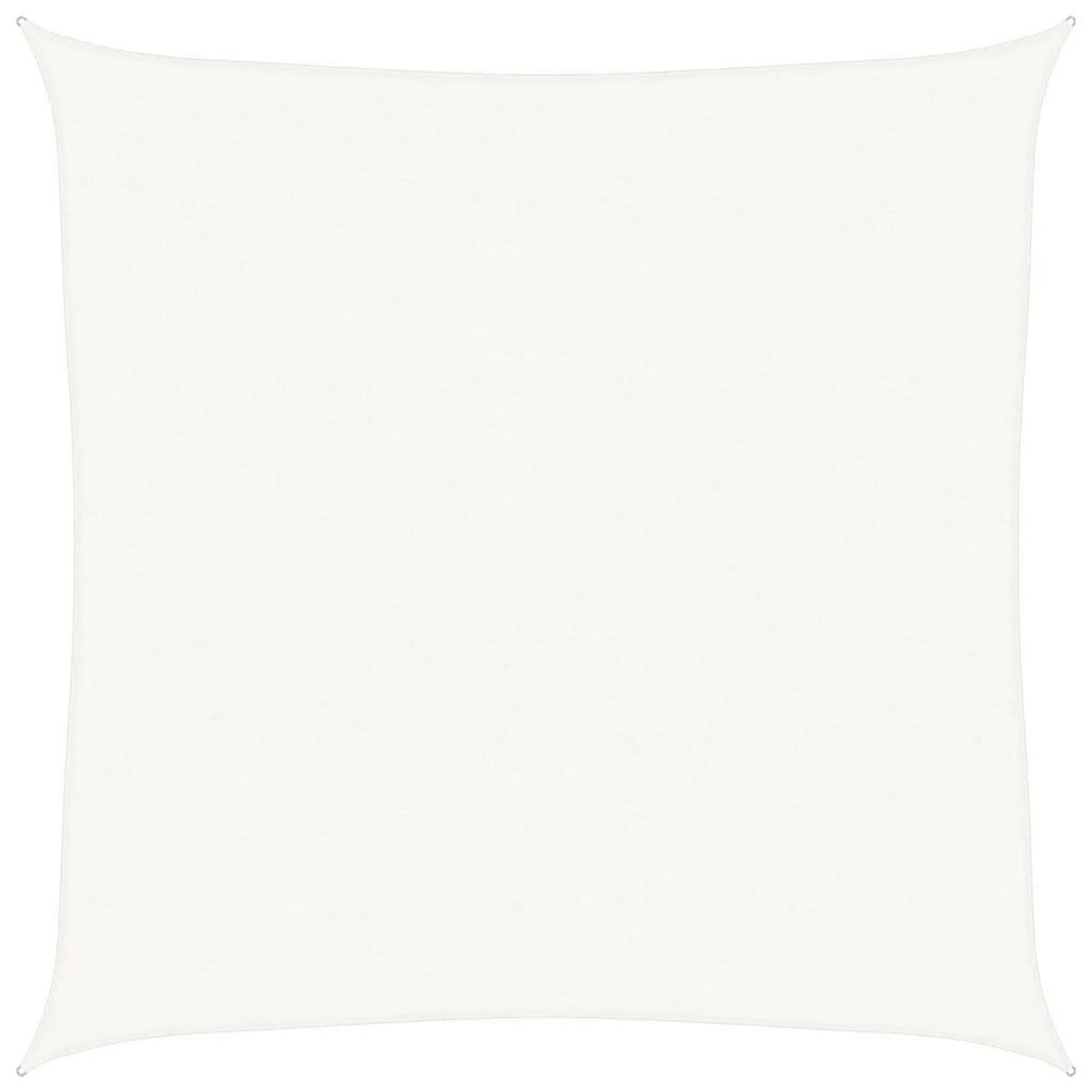 VIDAXL Voile d'ombrage 160 g/m^2 Blanc 4,5x4,5 m PEHD