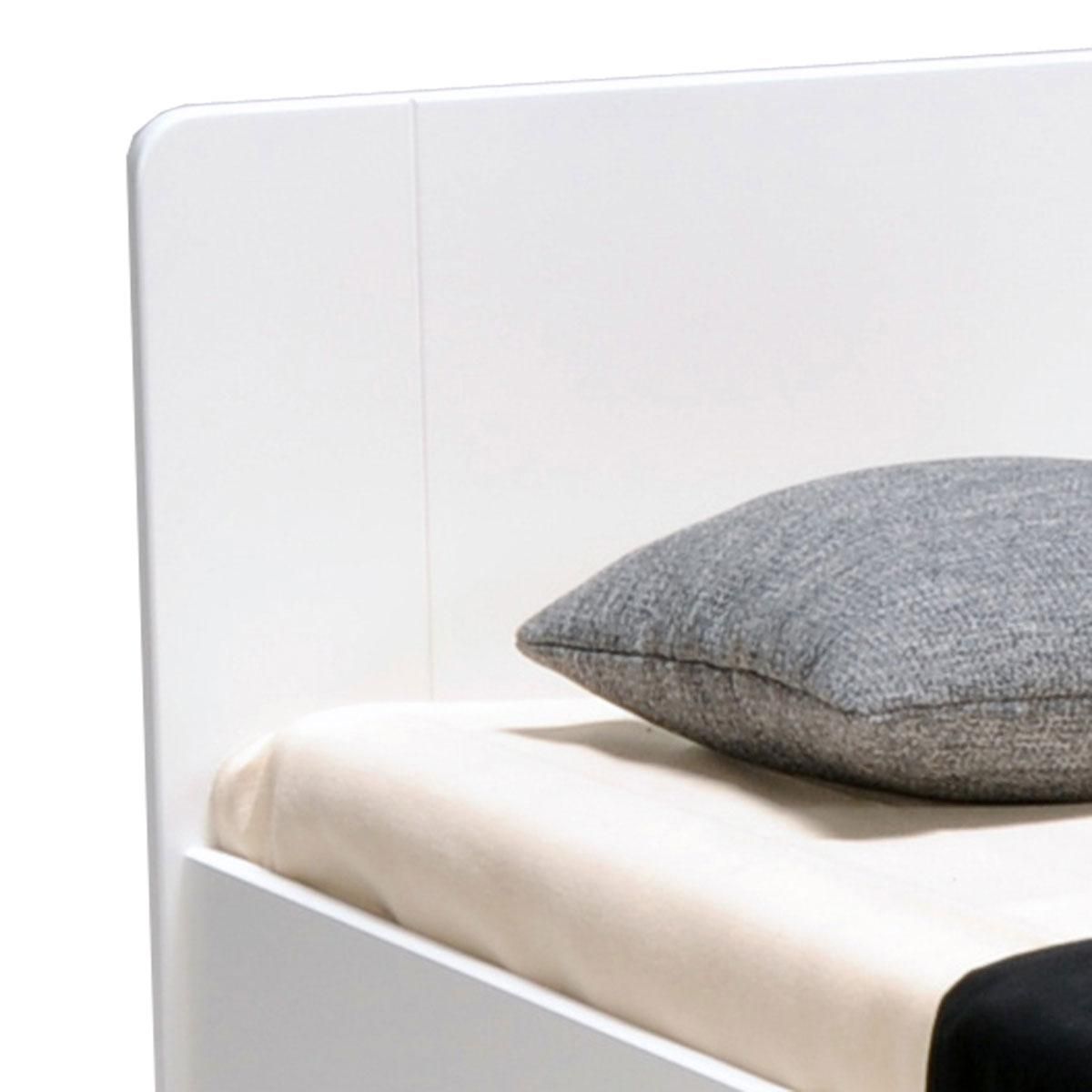 Lit enfant XENA 90 x 190 cm avec chevet et tiroir