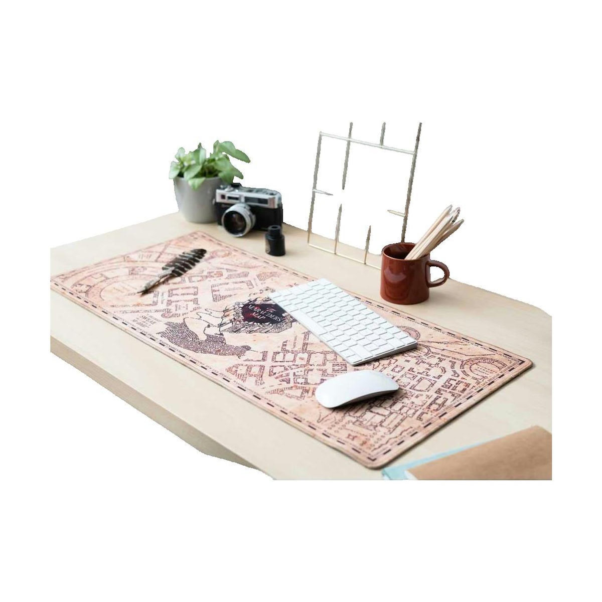 HARRY POTTER Tapis de souris Harry Potter Mapa du Maraudeur Brun Beige