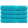 Voir la diapositive 1 : VIDAXL Serviettes de sauna de qualité supérieure SOLUND 4 pcs