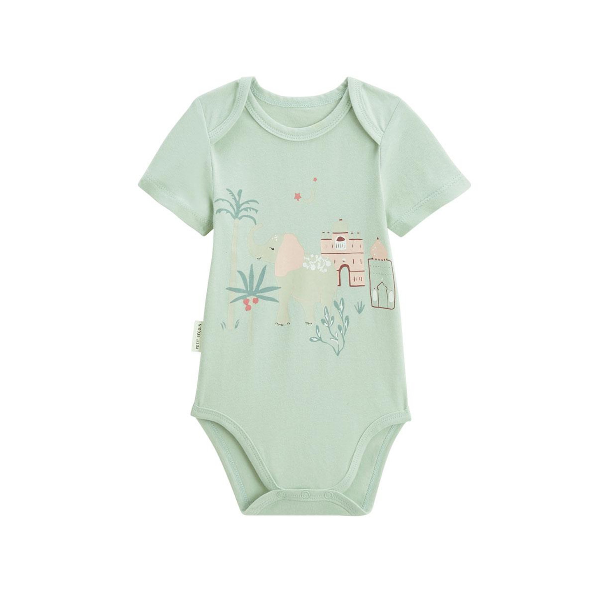 Voir la diapositive 4 : PETIT BEGUIN Lot de 2 bodies bébé manches courtes arya