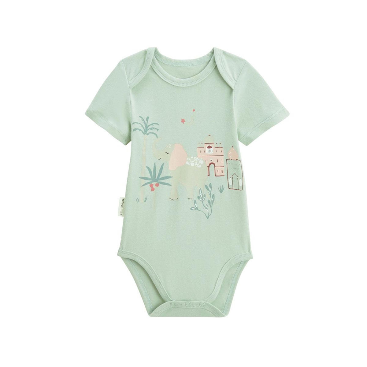 Petit Béguin Lot de 2 bodies bébé manches courtes Arya