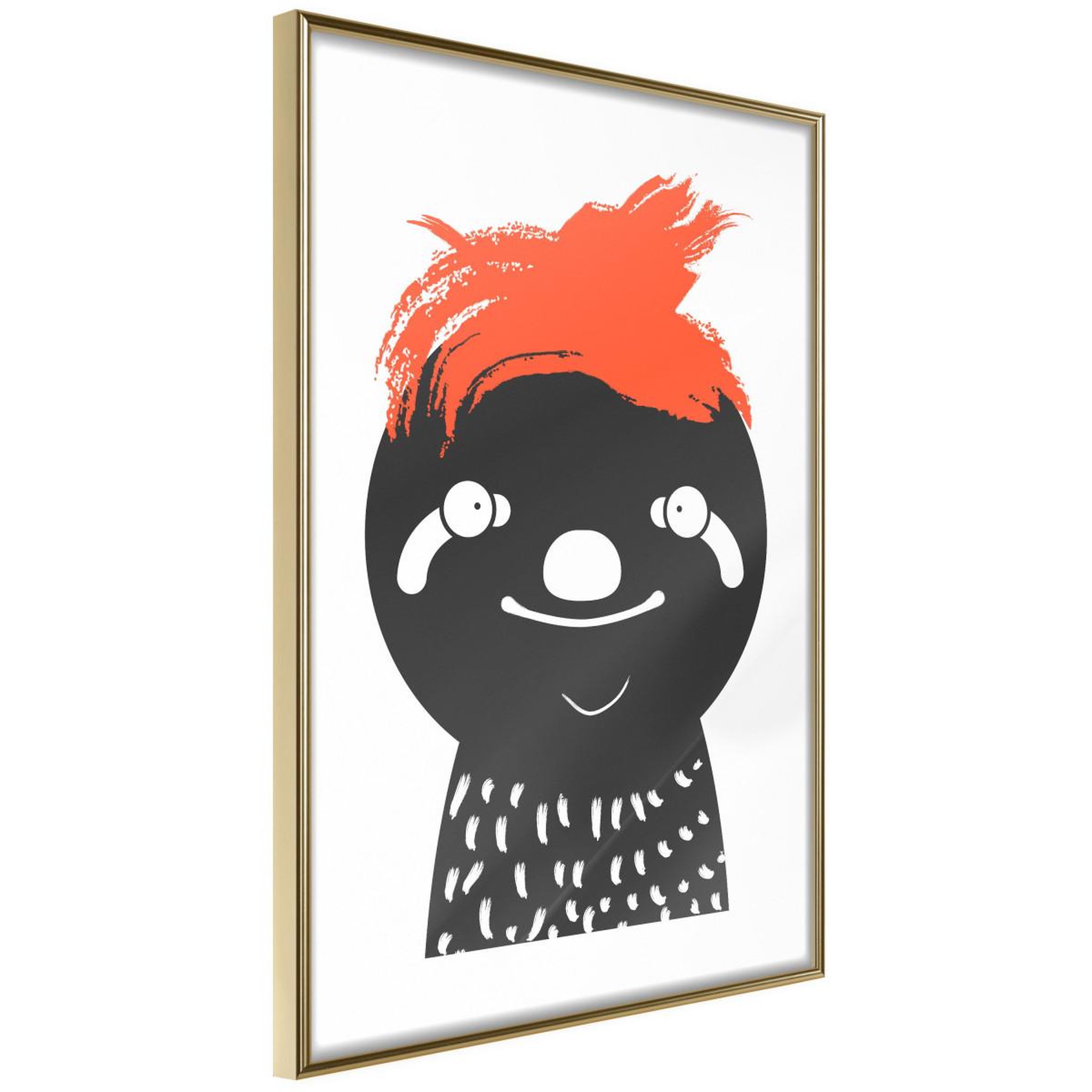 Paris Prix Affiche Murale Encadrée  Through Life With a Smile