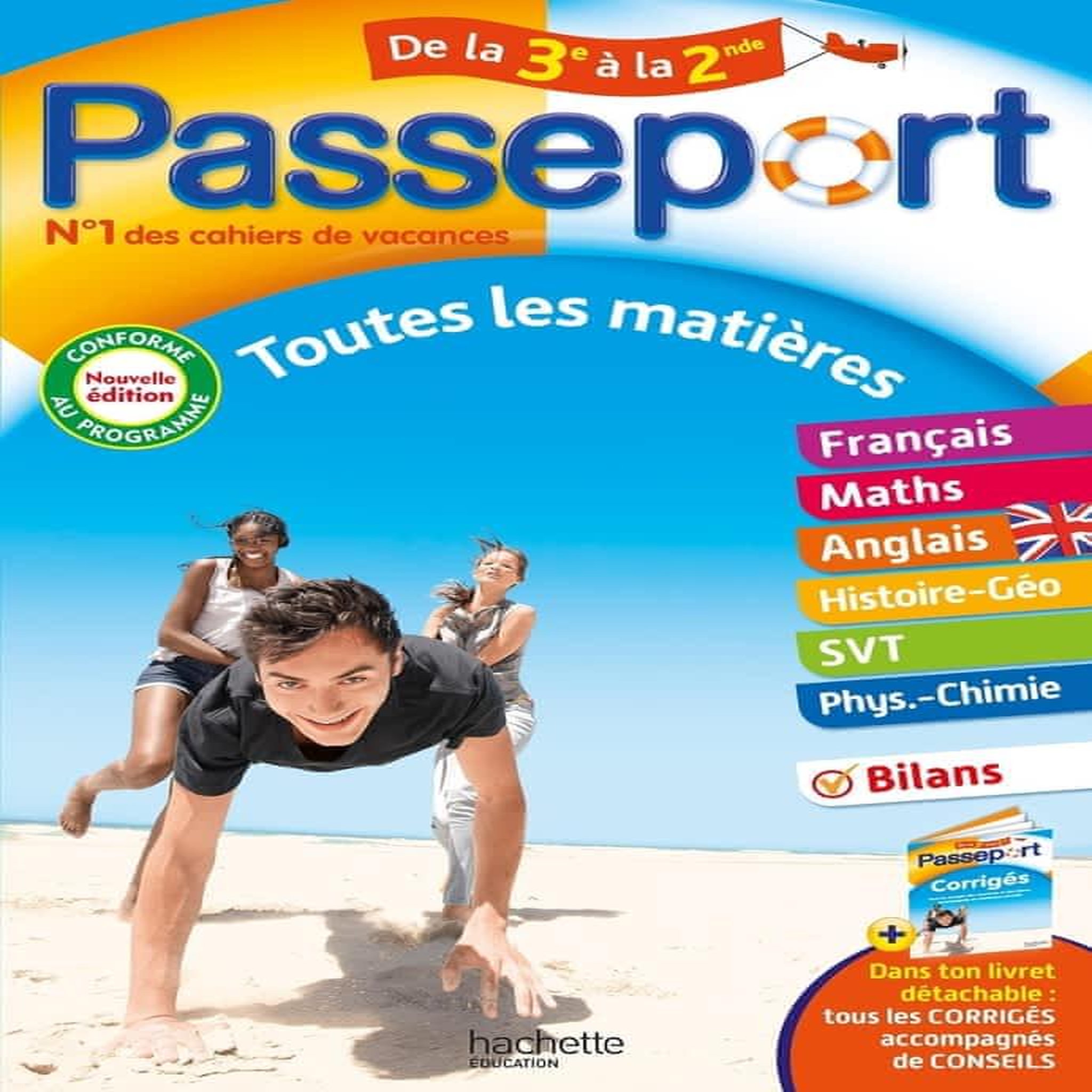PASSEPORT TOUTES LES MATIERES DE LA 3E A LA 2DE. EDITION 2024, Meneu Cécile