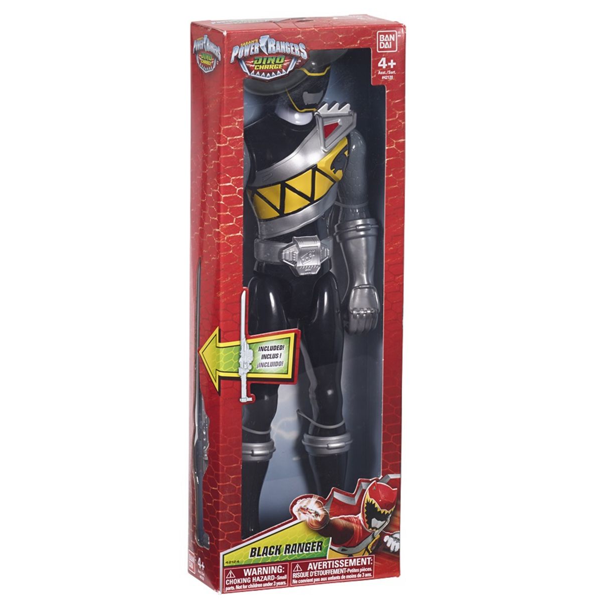 BANDAI Figurine Power Ranger Noir