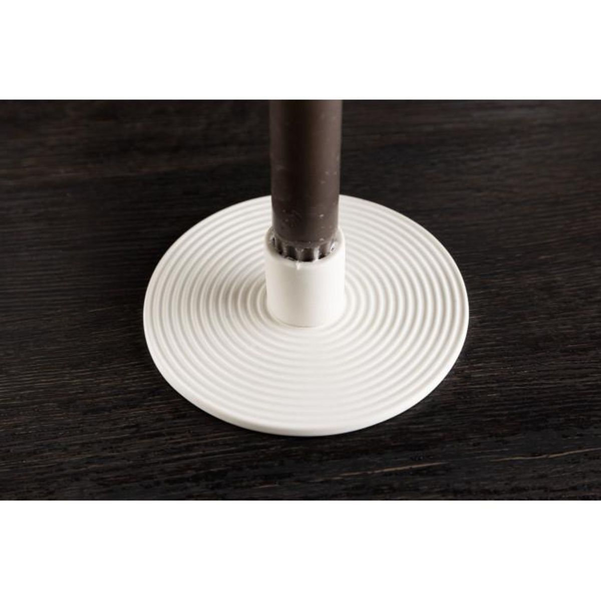 Paris Prix Bougeoir Design en Argile  Dian  12cm Blanc