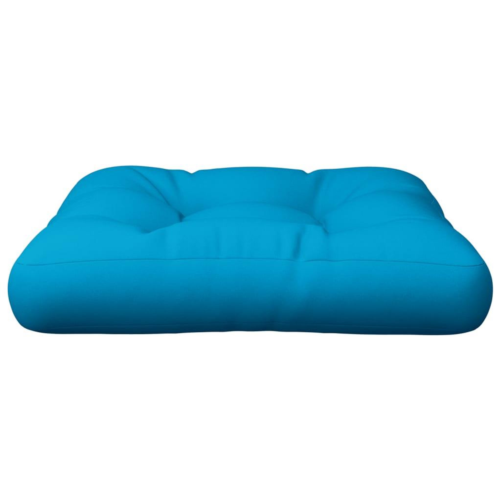 Voir la diapositive 4 : VIDAXL Coussin de palette bleu 60x60x12 cm tissu