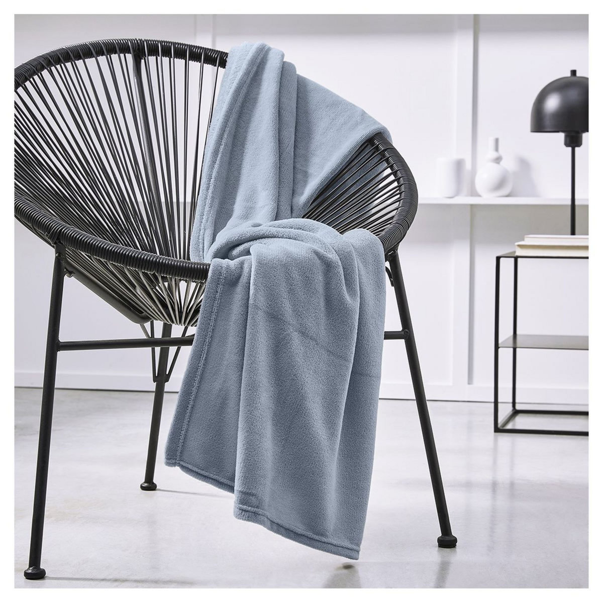 TODAY Plaid Moelleux uni