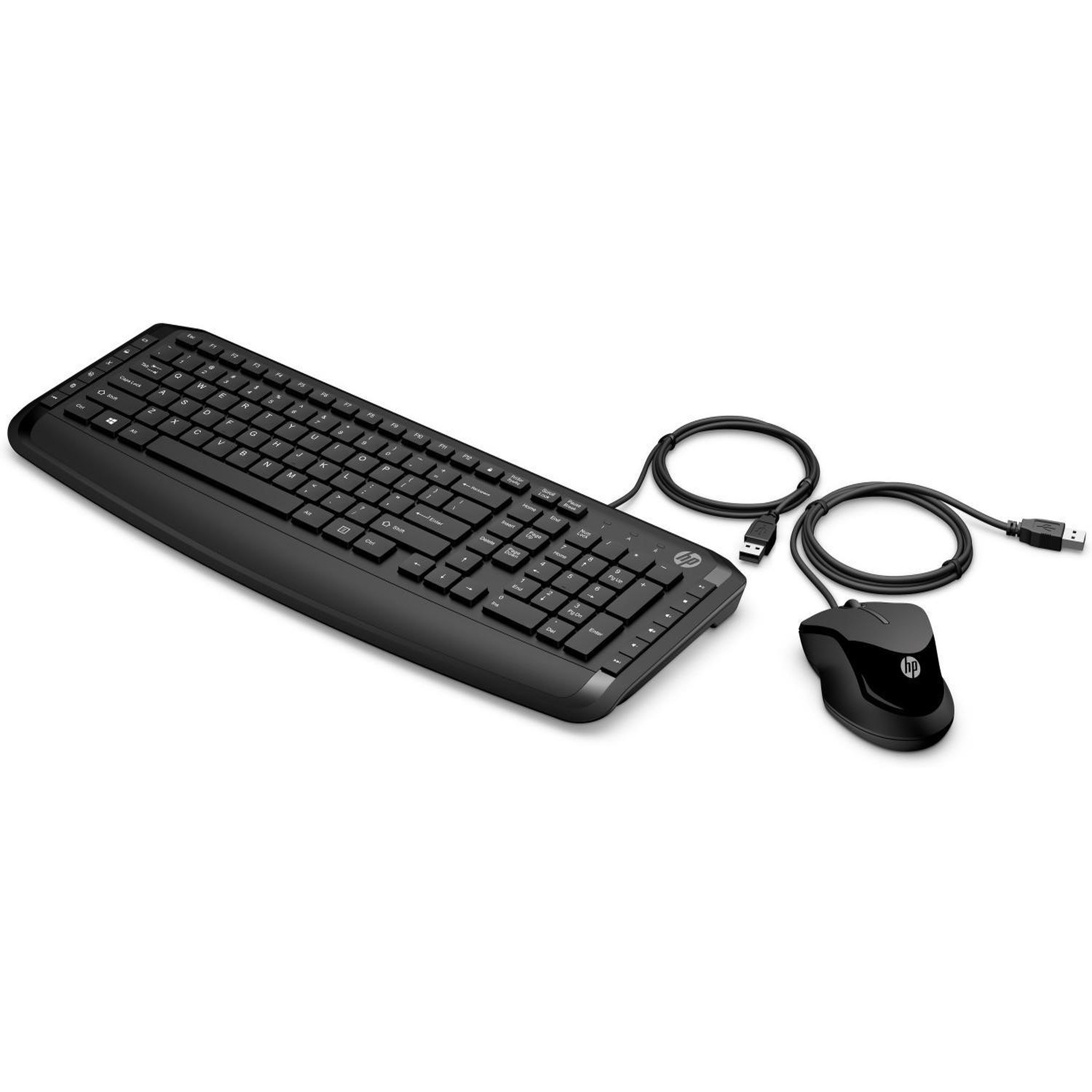 Voir la diapositive 3 : HP HP Pavilion Keyboard and Mouse 200 clavier Souris incluse USB Noir