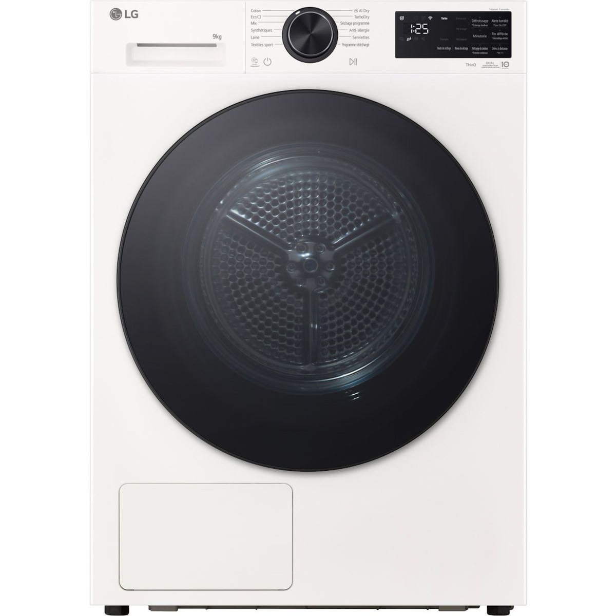 LG Sèche linge pompe à chaleur RH9X56WH