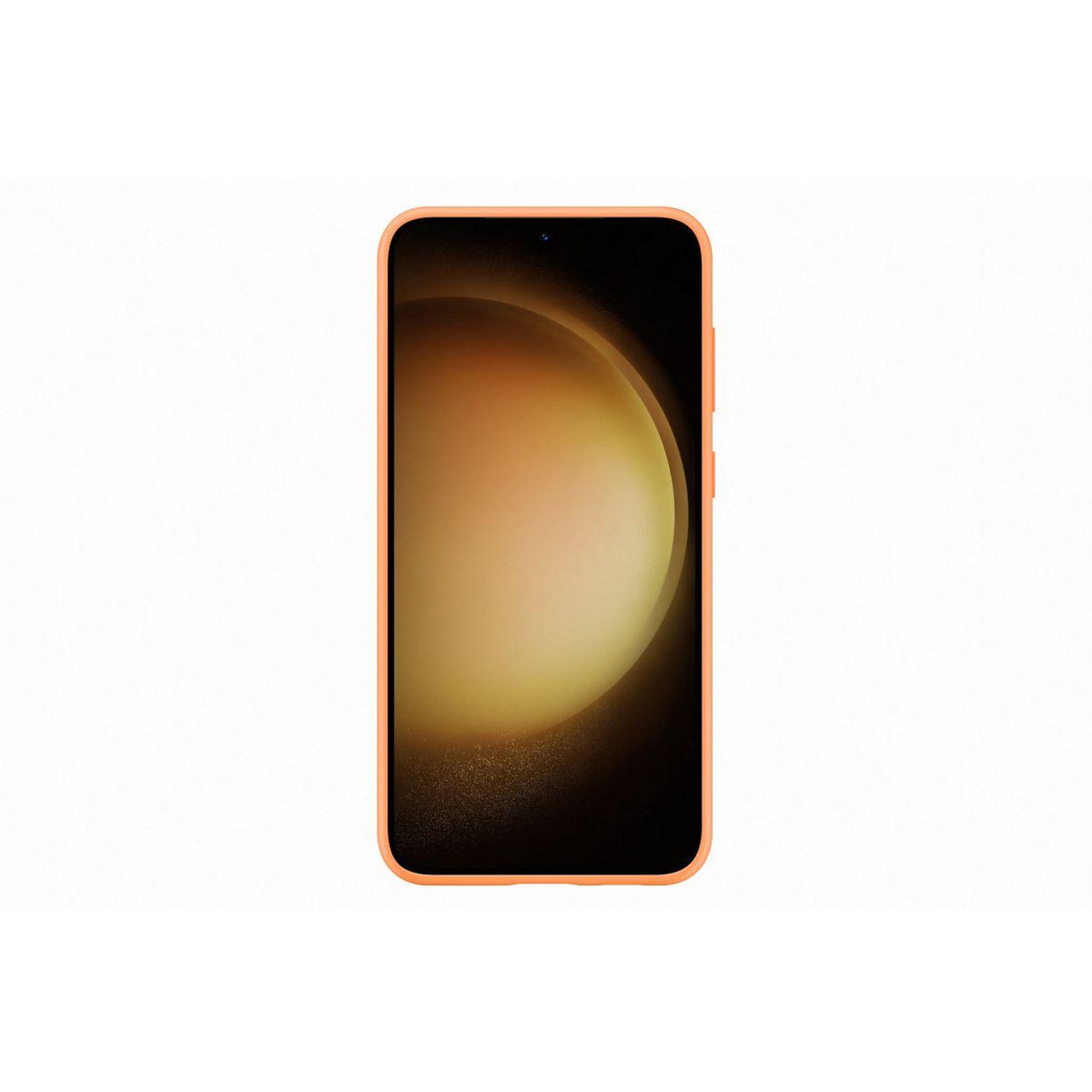 Voir la diapositive 3 : Samsung Coque s23+ silicone orange