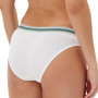 Voir la diapositive 2 : Lacoste String Blanc/Vert Femme Lacoste More