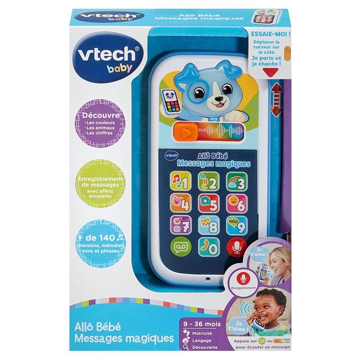 VTECH Jeu éducatif Allô bébé Messages magiques