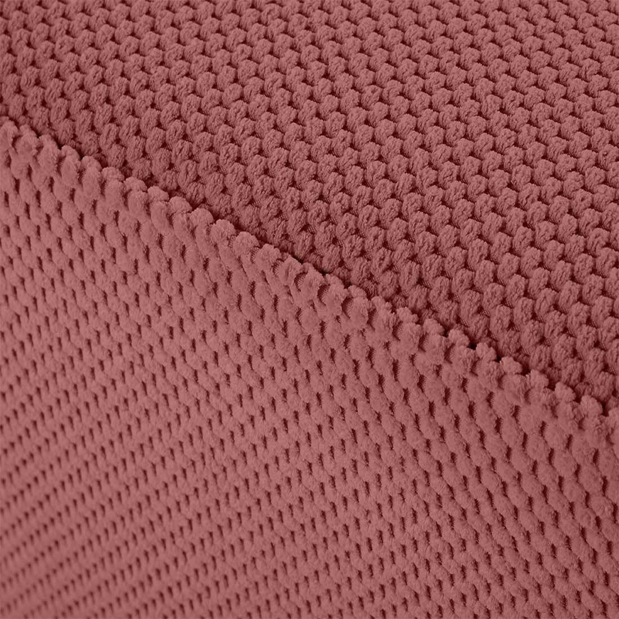 Voir la diapositive 5 : BEST MOBILIER Topaze - fauteuil - en velours texturé