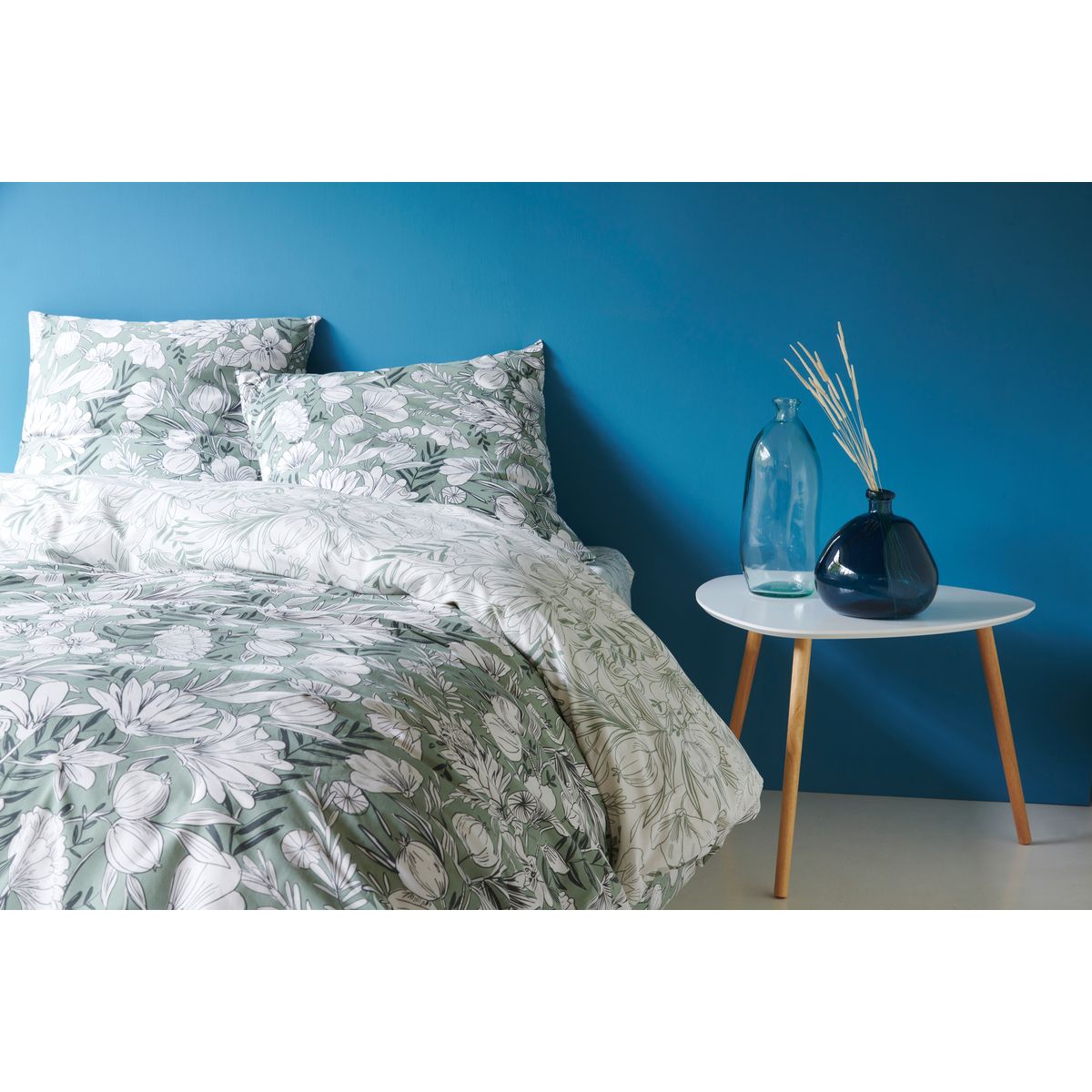 ACTUEL Parure housse de couette en percale 70 fils BENEDICTE
