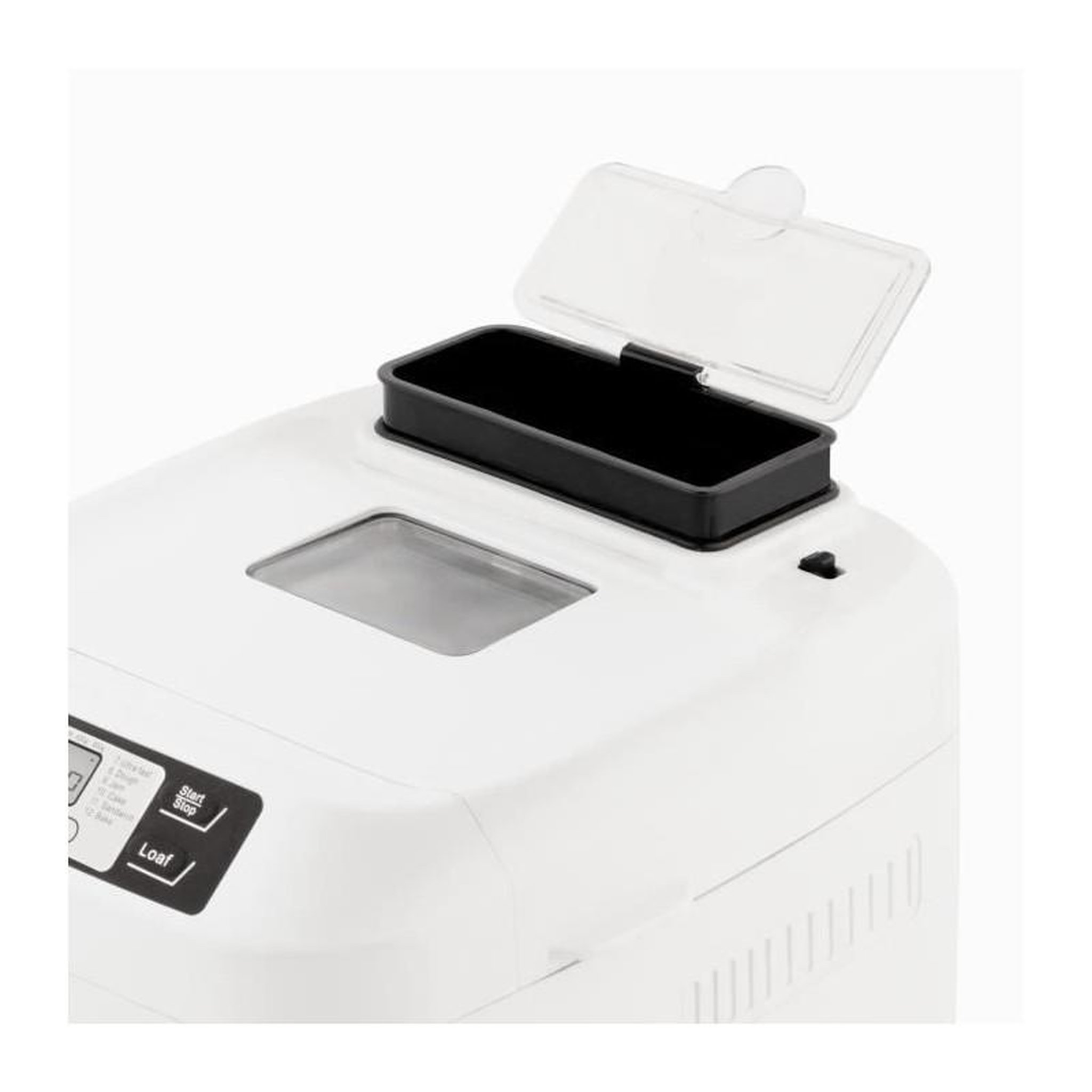 Voir la diapositive 4 : HKOENIG H.KoeNIG BAKE340 - Machine a pain avec graines - 12 programmes - 3 niveaux de cuisson - 550W - 2 tailles: 650 ou 800g - Ecran LC
