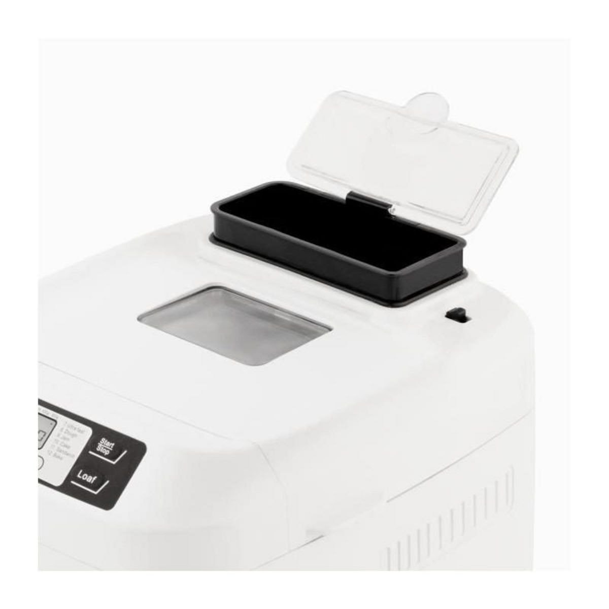 HKOENIG H.KoeNIG BAKE340 - Machine a pain avec graines - 12 programmes - 3 niveaux de cuisson - 550W - 2 tailles: 650 ou 800g - Ecran LC