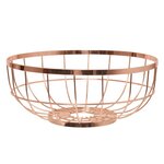 PRESENT TIME Corbeille à fruits en métal design Open. Coloris disponibles : Noir