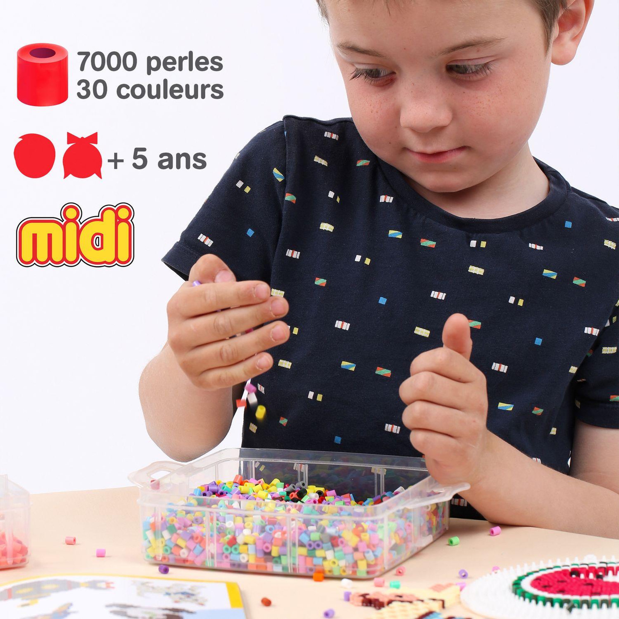 Voir la diapositive 2 : JBM Maxi pack perles HAMA
