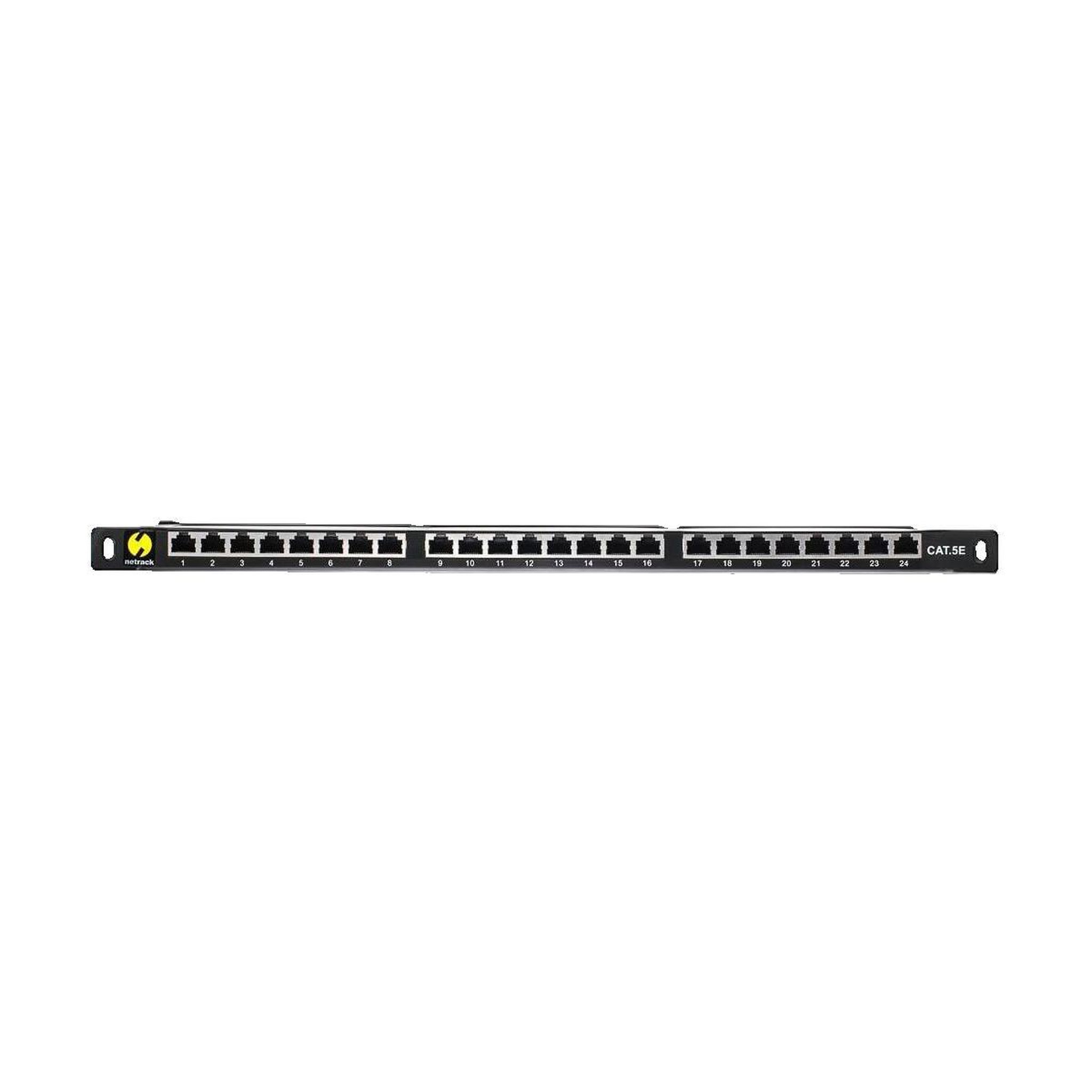 Voir la diapositive 2 : Netgear Panneau de brassage Netrack 19 pouces 24 ports