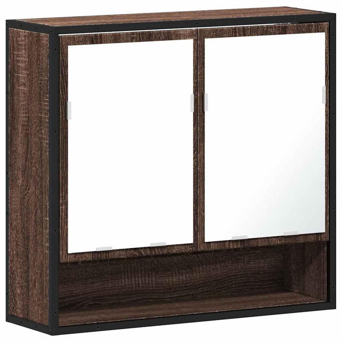 VIDAXL Armoire a miroir de salle de bain chene marron bois ingenierie