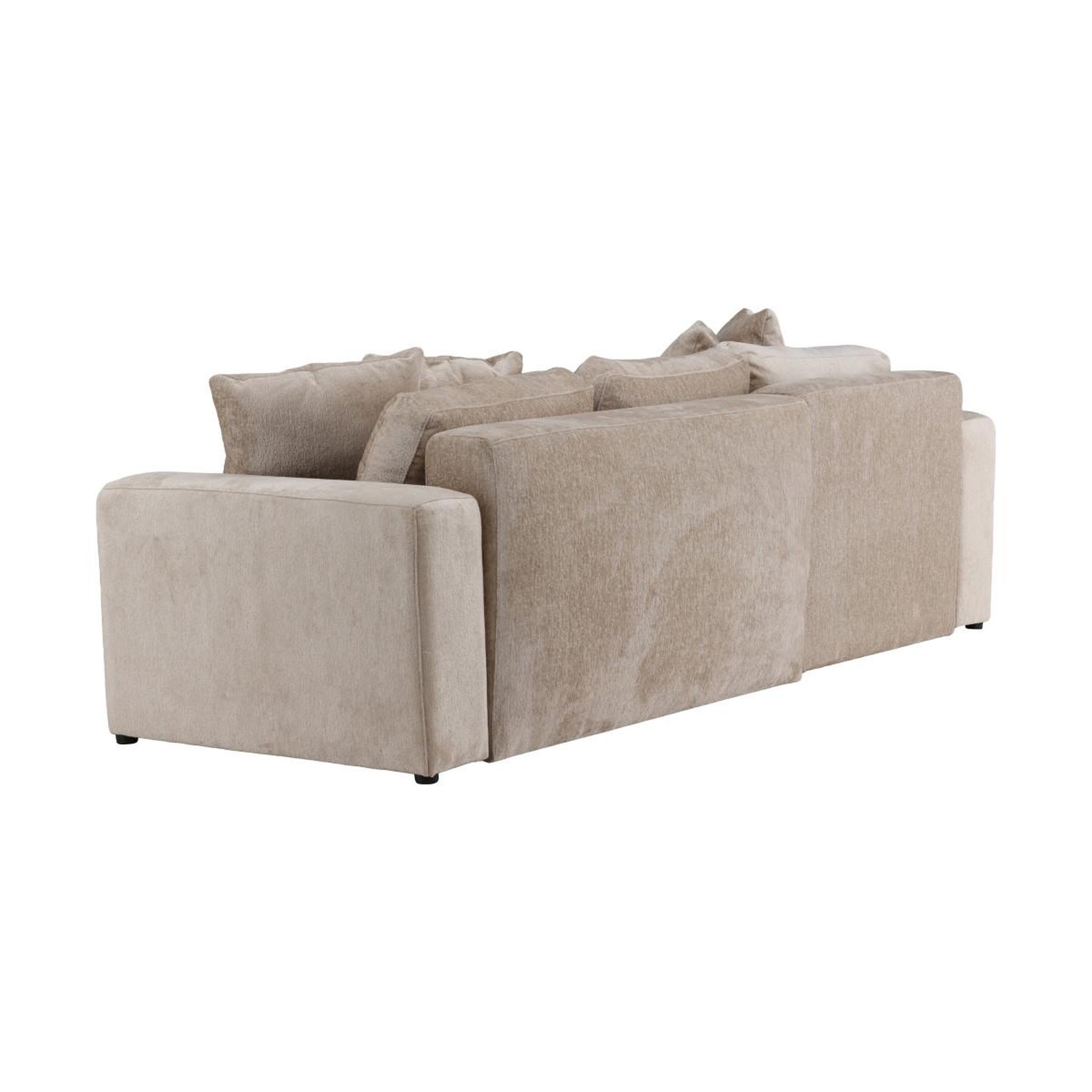 Voir la diapositive 5 : Paris Prix Canapé d'angle convertible  bellman  250cm beige