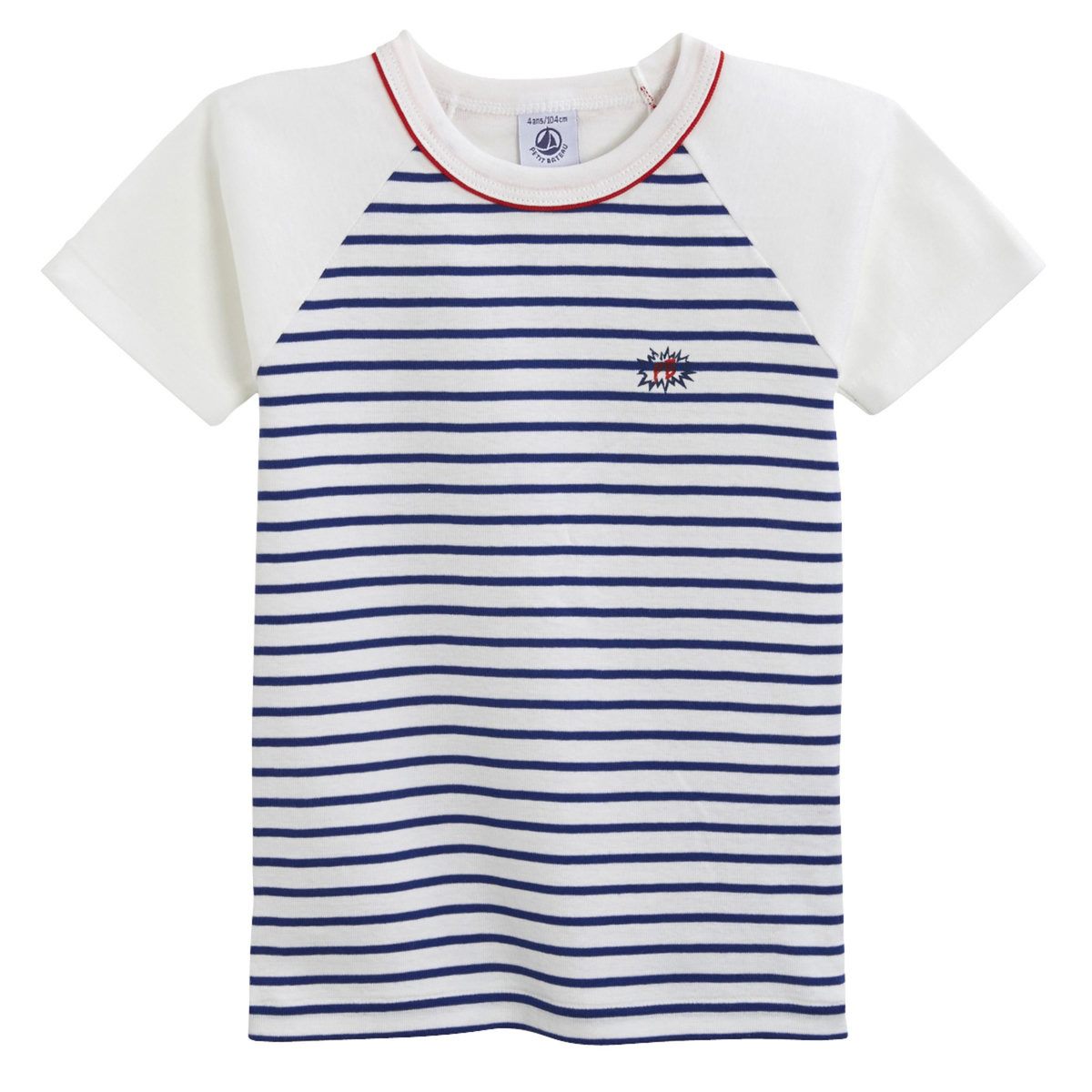 Petit Bateau T-shirt Manches Courtes Lavable en Machine