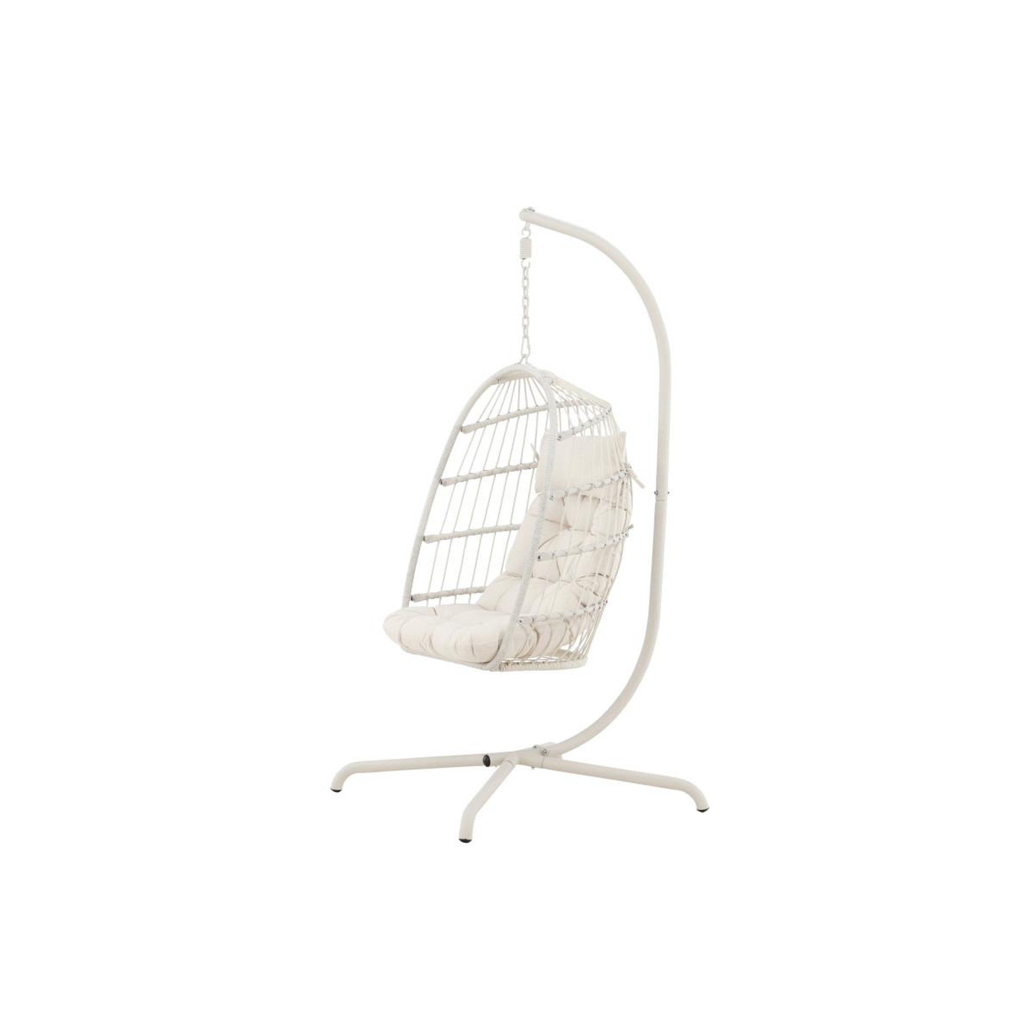 Voir la diapositive 6 : Paris Prix Fauteuil suspendu  trezza  198cm beige