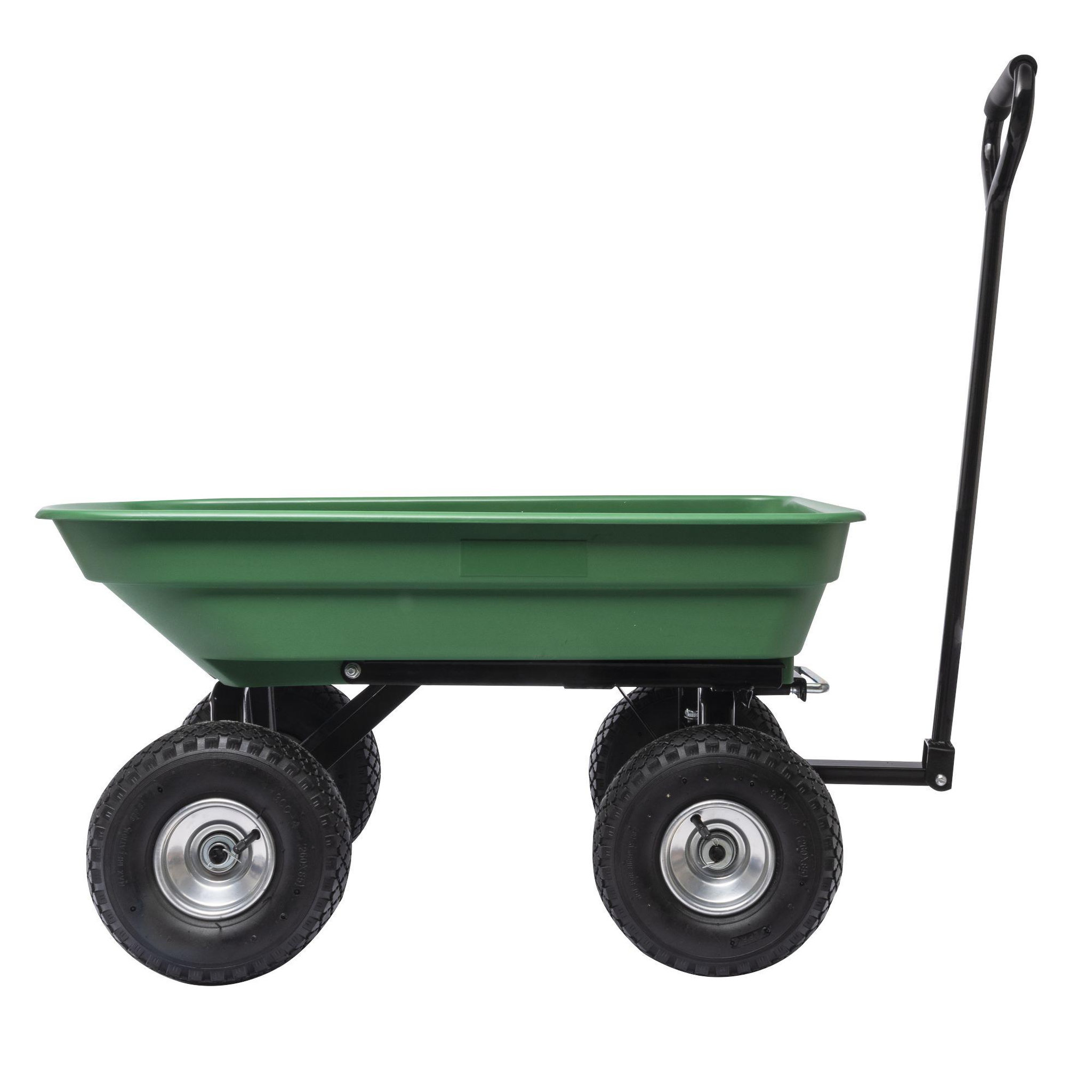 Voir la diapositive 5 : WERKAPRO Chariot remorque de jardin 52 litres werka pro