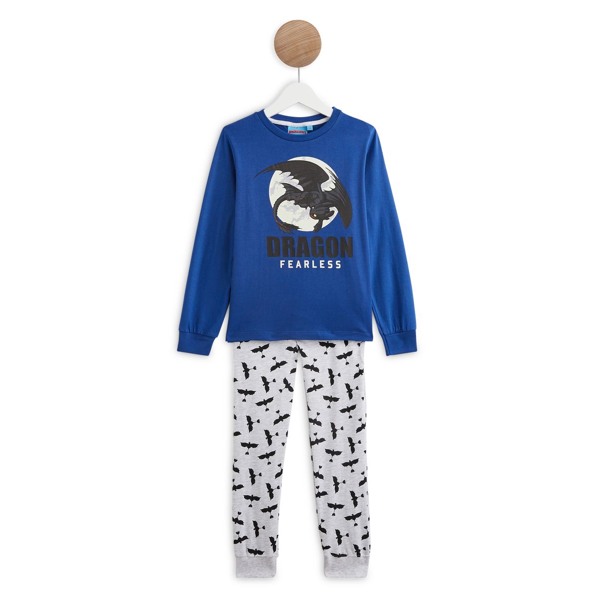 DRAGONS Ensemble pyjama coton bio garçon