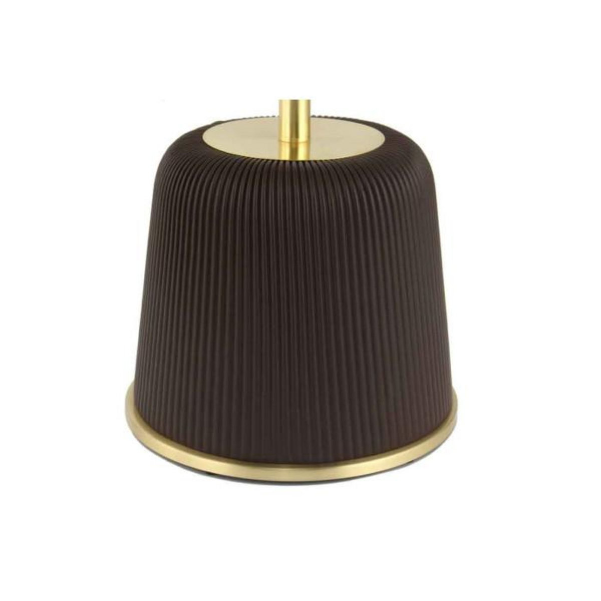 Paris Prix Table d'Appoint Design  Jokai  60cm Marron & Or