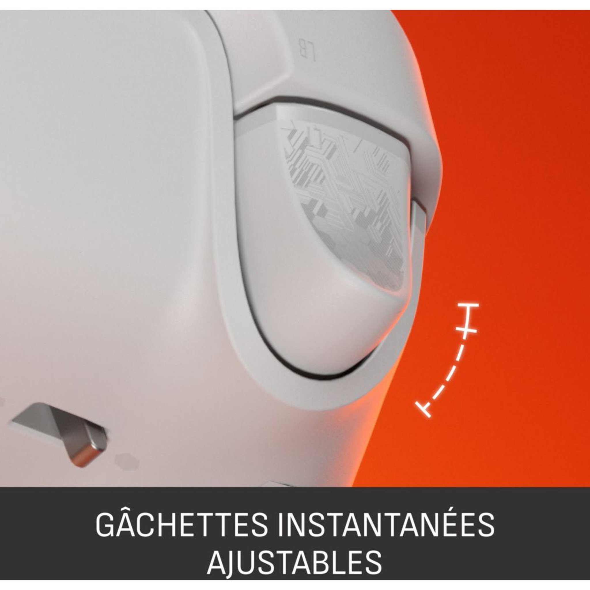 Voir la diapositive 4 : SCUFGAMING Manette Valor Pro Blanche