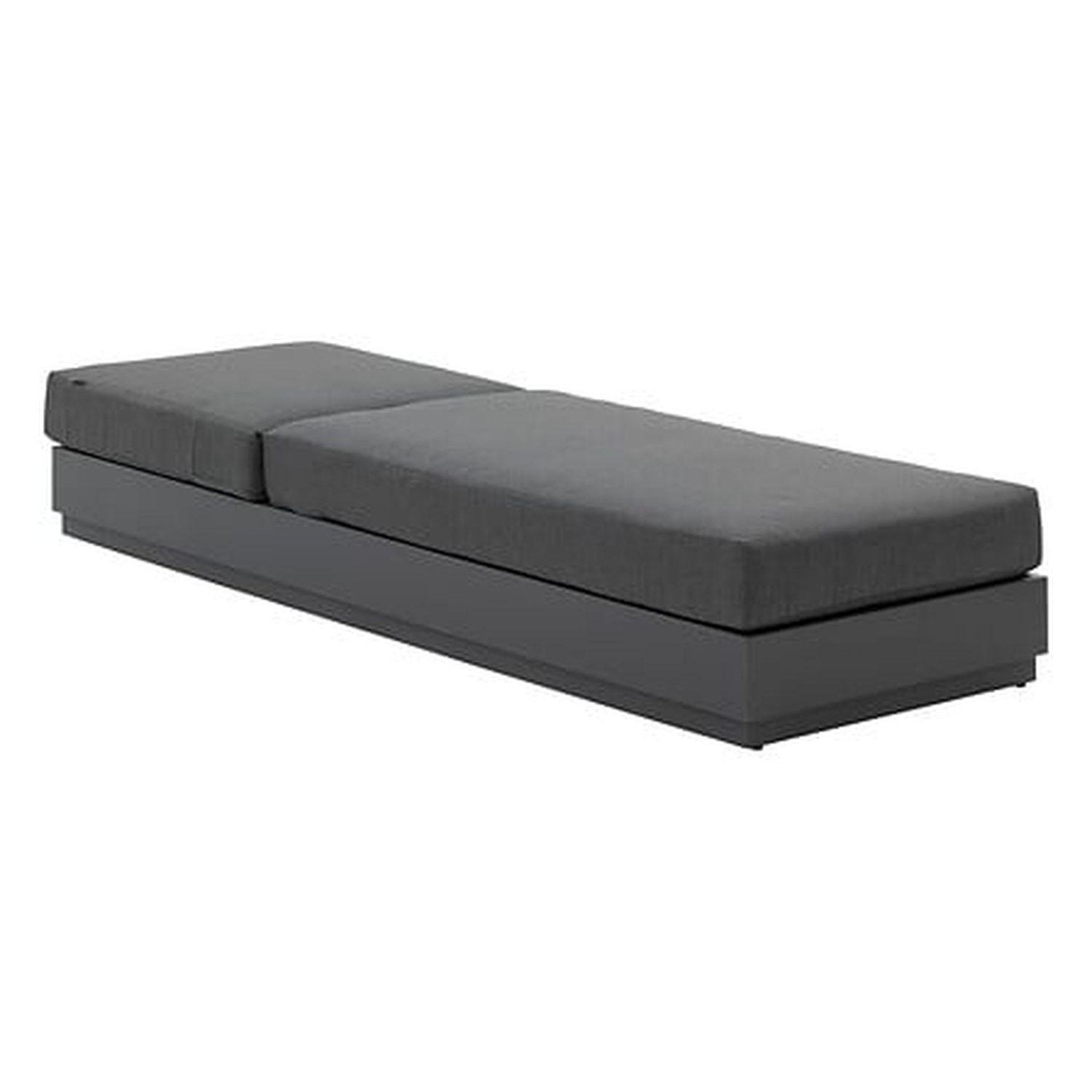 Voir la diapositive 4 : HESPERIDE Lit de piscine en aluminium et acier allure
