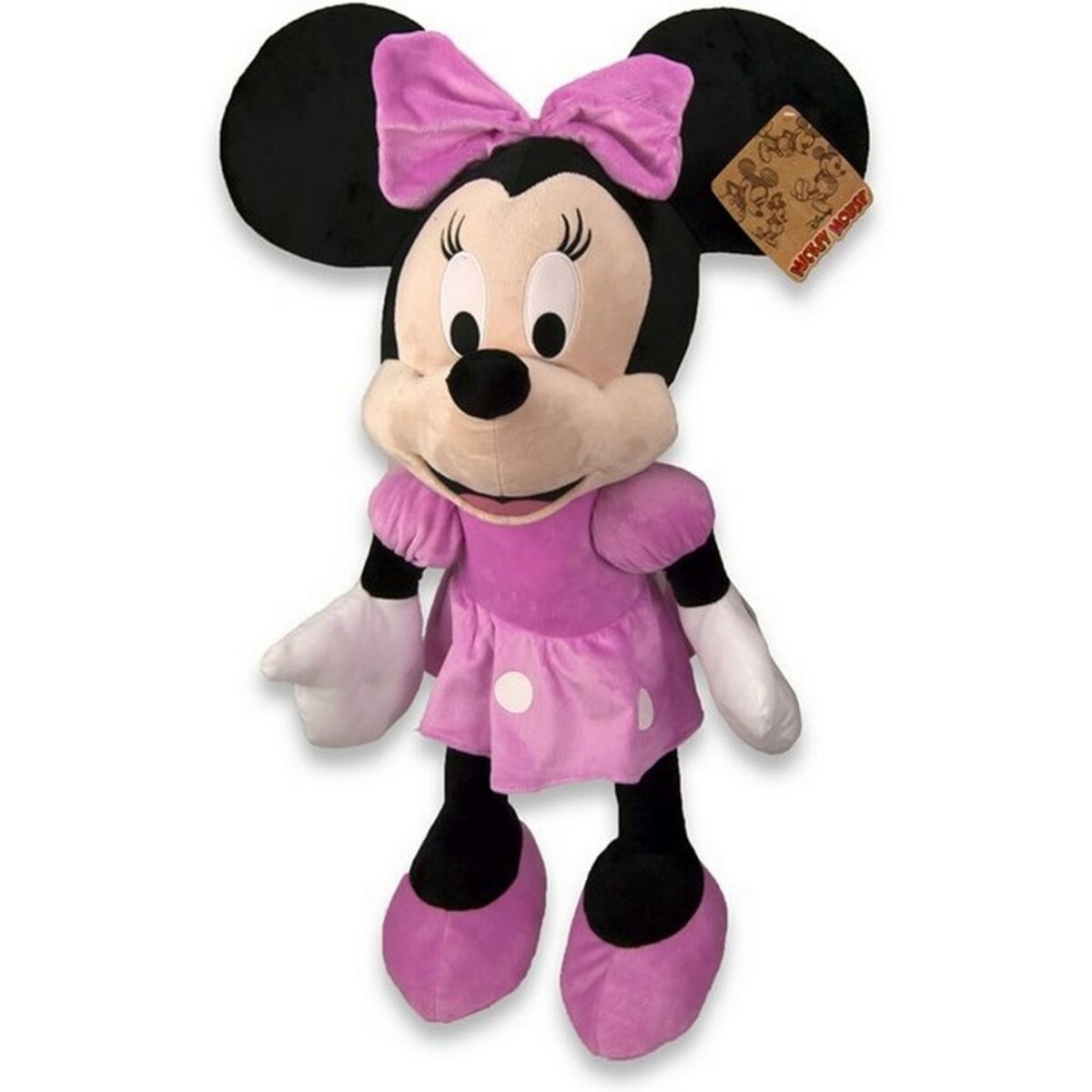 DISNEY Peluche Minnie Mouse 43 cm XL Collector 90e Anniversaire