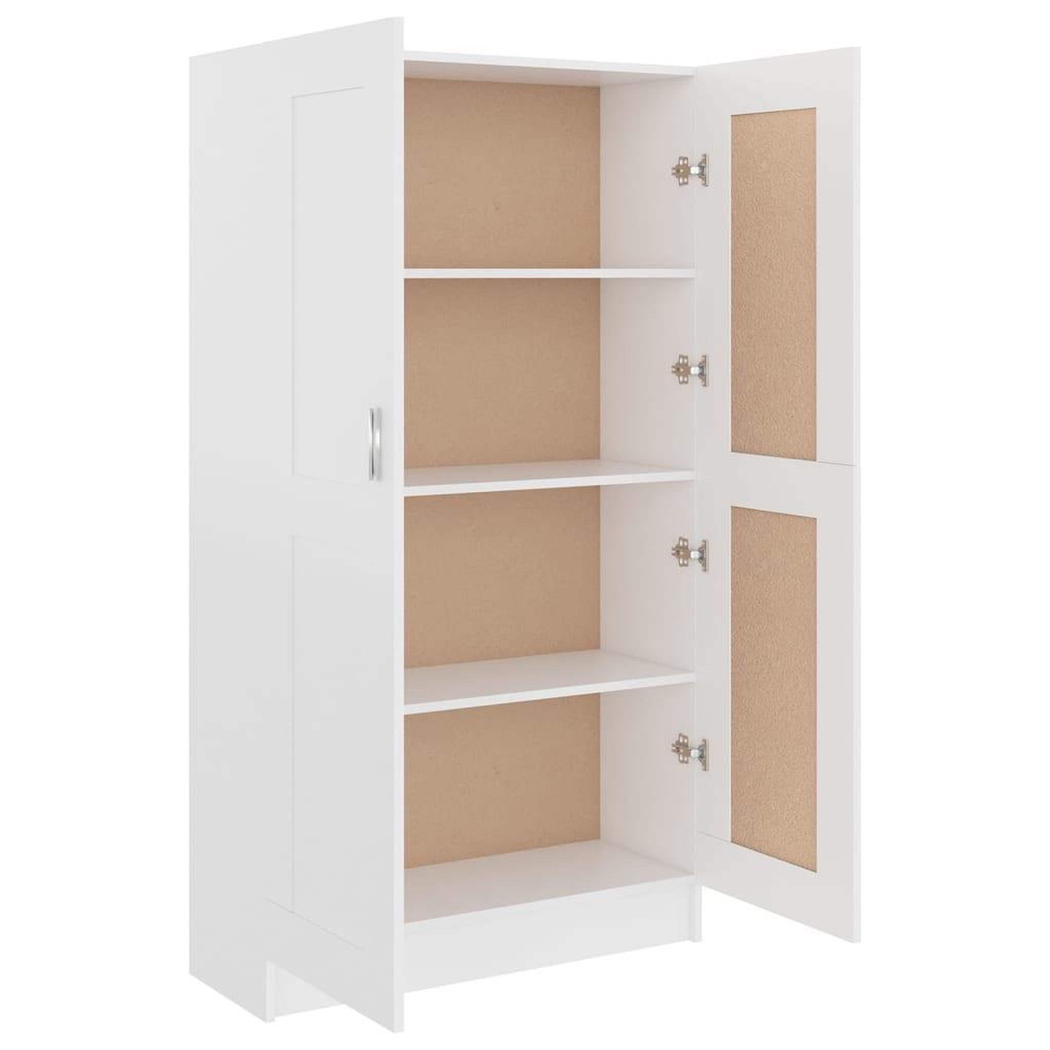 Voir la diapositive 5 : VIDAXL Bibliotheque Blanc 82,5x30,5x150 cm Bois d'ingenierie
