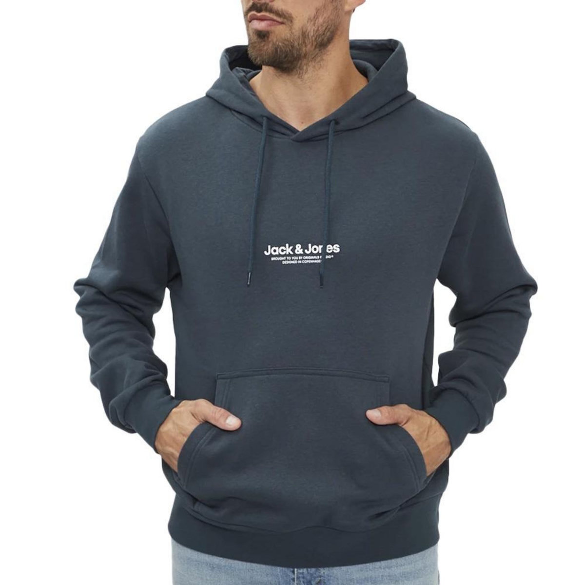 Jack & Jones Sweat Gris Homme Jack & Jones Bro 12266168