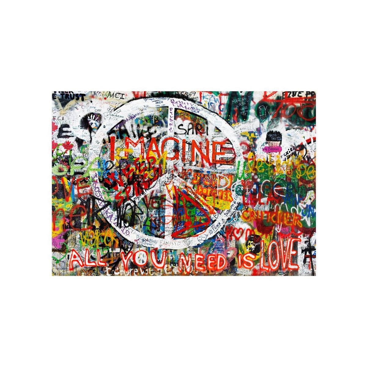 Paris Prix Papier Peint  Hippie Graffiti