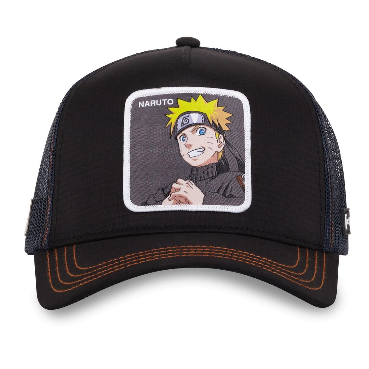 CAPSLAB Casquette homme trucker finitions premium Naruto Shippuden