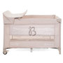 Voir la diapositive 2 : BEBELISSIMO BEBELISSIMO - Lit parapluie bébé - lit pliant - dès la naissance - Fais dodo - 2 niveaux - table à langer - beige